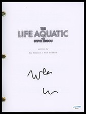 Wes Anderson "The Life Aquatic with Steve Zissou" SIGNED Script Screenplay ACOA