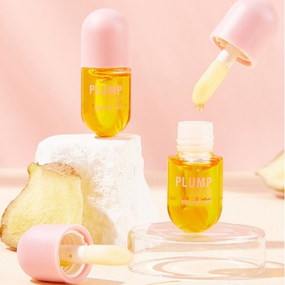 2Pcs Lip Plumping Oil Gentle Formula Natural Lip Plumper Cosmetic Lip Care