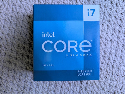 Intel Core i7-13700K Processor (5.4 GHz, 16 Cores, LGA 1700)  NEW SEALED