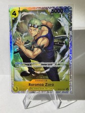 Bandai Roronoa Zoro OP15-113 One Piece Card Game ENG SR Foil Character