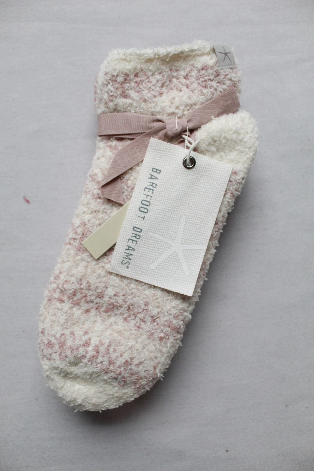 Barefoot Dreams Women's 2-Pack CozyChic Ankle Socks ZG3 Teaberry One Size NWT