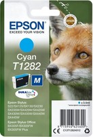 Original Epson T1282 Cyan Patrone 3,5 Ml Blau C13T12824012 Fuchs Serie