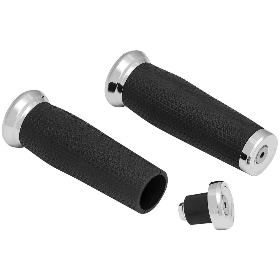 Empuñaduras trilladoras cromadas universales Kuryakyn de 1" 5948 Foto 3 de 4