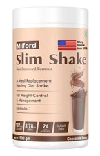 Milford Slim Shake 1Kg Meal Replacement Protein Fiber Weight Loss Guarantee