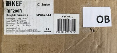 KEF Rough-in Frame SP3478AA
