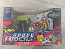 SEALED 1997 TOYBIZ JEAN GRAY X-MEN SPACE RIDERS FIGURE MASTER BATTLE CRUISER