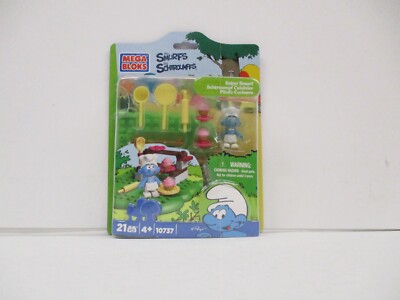 Mega Bloks Die Schlümpfe Smurfs 10737 Baker Smurf / Bäckerschlumpf