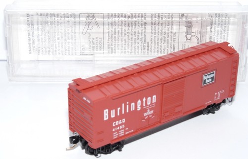 Micro-Trains 22100 N ++ 40’ Güterwagen #41465 der  Chicago CB&Q in OVP ++ #K_336 | Zustand: Gebraucht