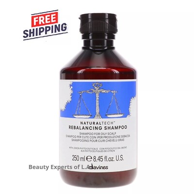 Davines NaturalTech Rebalancing Shampoo 8.5oz / 250ml