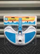 Kem Tek Spa Jacuzzi Vacuum Brush Head Vinyl Fiberglass Vintage Sealed USA 🇺🇸 