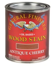 General Finishes Oil Based Penetrating Wood Stain 1 Quart Antique Cherry