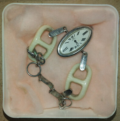 Montre Vintage Pour Femme Immagine - Années 1970, Acier Inoxydable, Remontage Manuel - Occasion, Peut-être Fonctionnelle
