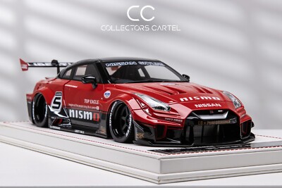 Nissan R35 GT-RR LBWK (Red NISMO Livery) [Davis & Giovanni] 1/18