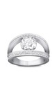 NIB Authentic Swarovski Vitality white ring size 58 — photo 1