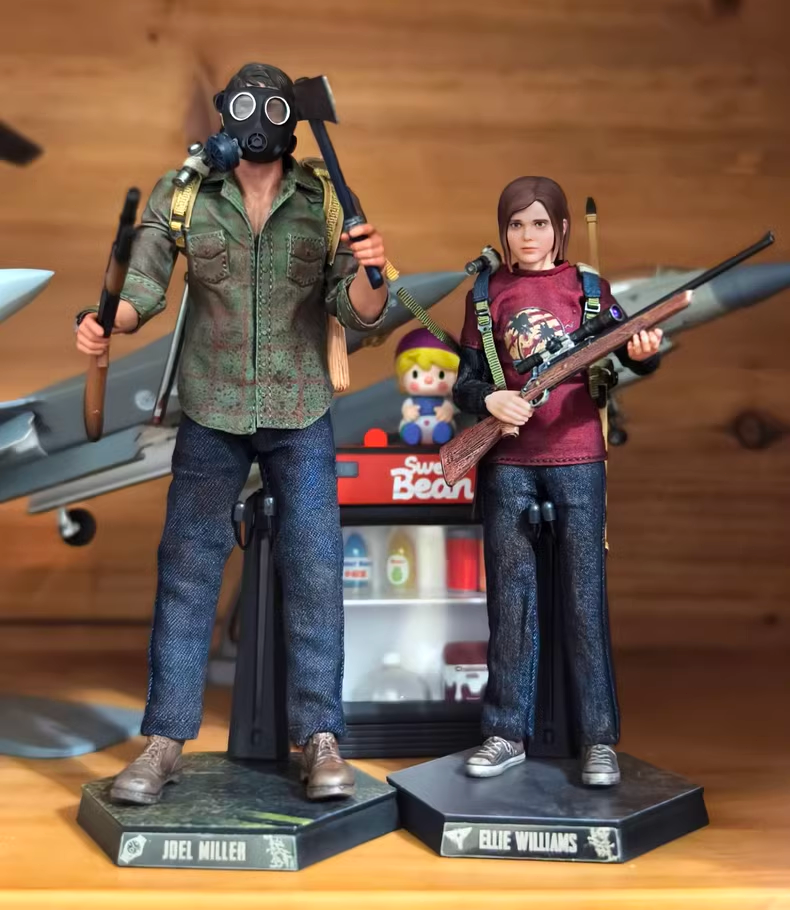 LIMTOYS 1/12 The Last of Us Joel & Ellie Action Figure Model LIMTOYS 1/12 The Last of Us Joel & Ellie Action Figure Model