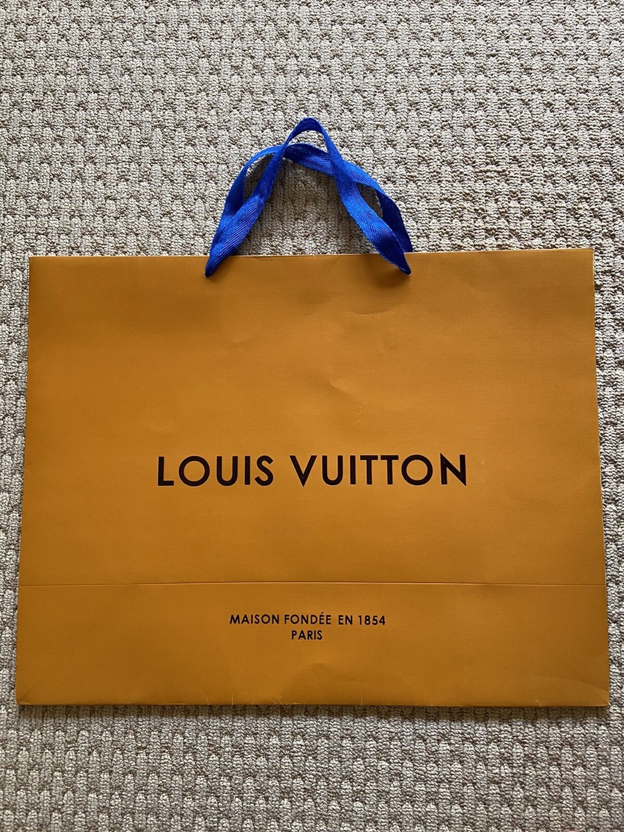 Louis Vuitton Shopping Bag Gift Bag Orange