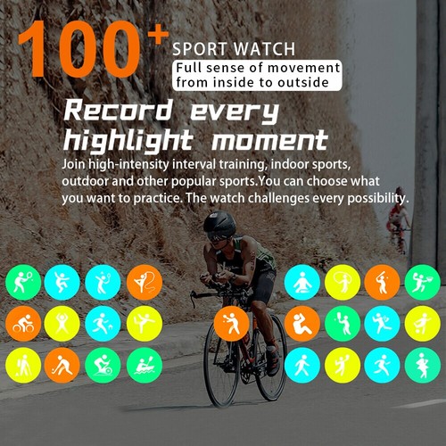 SQR-Montre Connevtée, écran IPS HD 1.39 ", Autonomie 25 jours, Très Résistante - Photo 3/14
