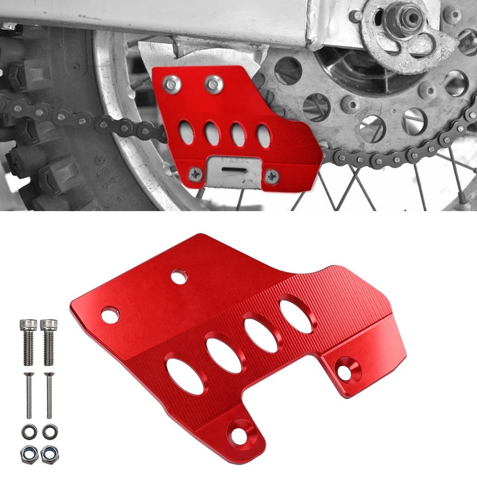 For Honda XR650L 1993-2023 CNC Rear Chain Guide Guard Cover Billet Aluminum Foto 2 de 4