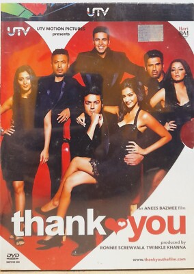 Thank You - Akshay Kumar Bollywood Hindi Movie DVD (Region Free