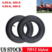 Pair 4.80/4.00-8" Replacement Tire Inner Tube for Lawnmower,Wheelbarrows