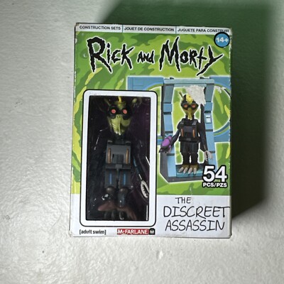 McFarlane Rick and Morty 3'' The Discreet Assassin Construction Set - Brand New