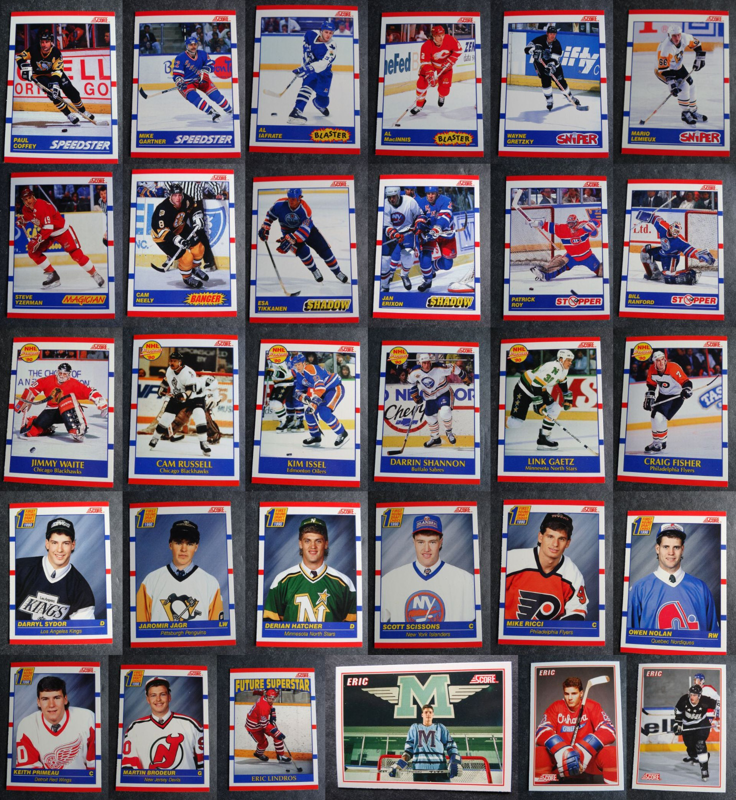 1990-91 Score Canadian Hockey Cards Complete Your Set You U Pick  221-440