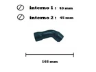 Turbo Intercooler Intake Sleeve Tube C1 C2 C3 Fiesta Fusion 1.4 TDCi