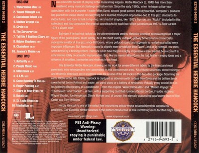 HERBIE HANCOCK - THE ESSENTIAL HERBIE HANCOCK [COLUMBIA/LEGACY] [REMASTER] NEU C