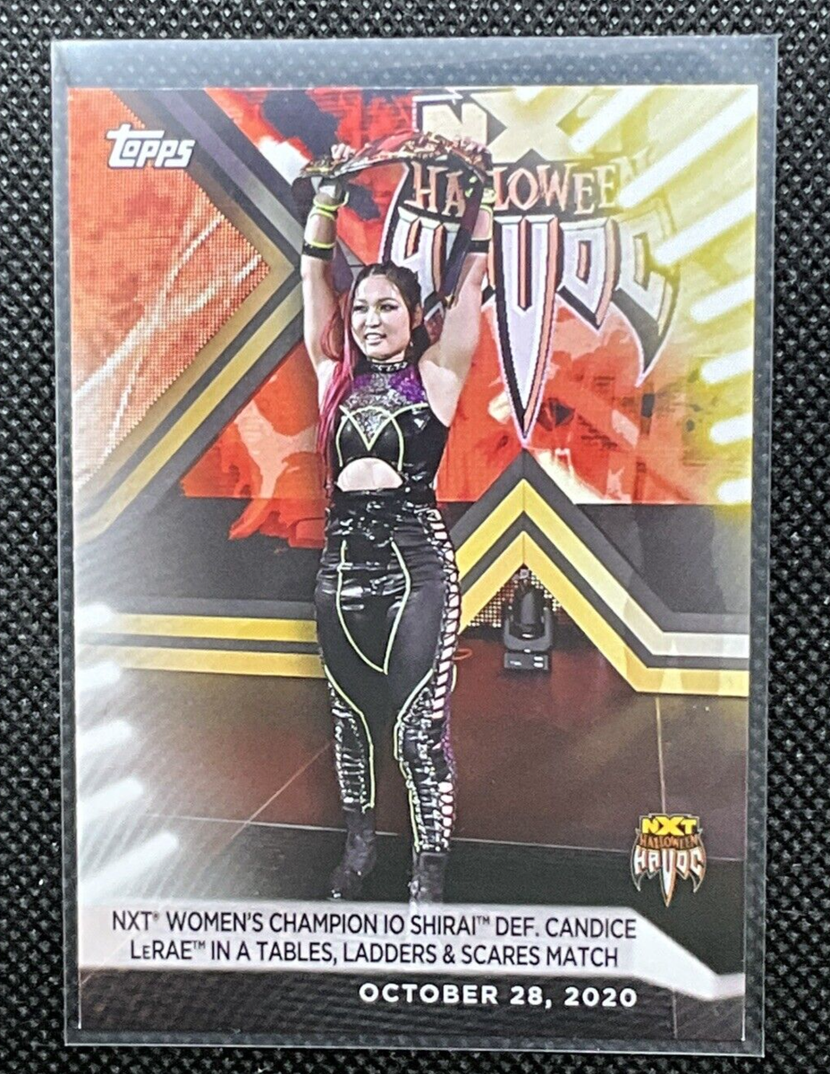 Io Shirai NXT女子チャンピオン トレーディングカード Io Shirai #88 WWE NXT Champion Topps 2021 Womens Division