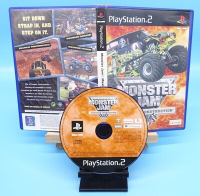 Monster Jam - Maximum Destruction · PlayStation 2 PS2 · tested · UK PAL Version