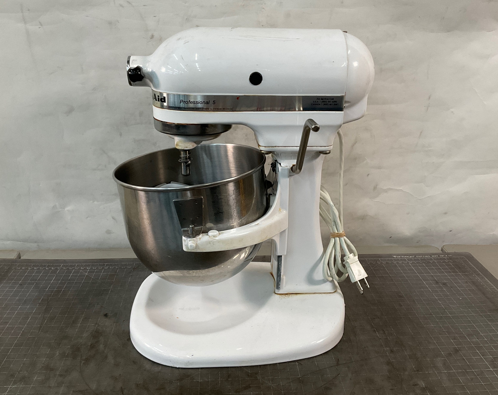 KitchenAid Professional 5 KSM50PWH BowlLift Stand Mixer Bundle eBay