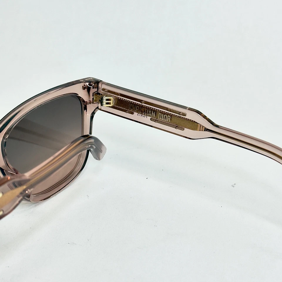 CHRISTIAN DIOR SIGNATURE Crystal Pink Gold DIORSIGNATURE S6U Sunglass CD40145U - Image 3 of 4