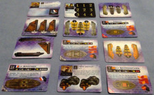 Pirates CSG At Ocean's Edge Uncommon Unpunched Ship Lot Le Bonaparte La Cordoba