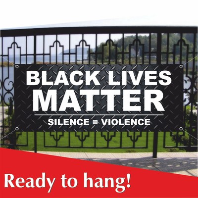 Download BLACK LIVES MATTER Banner Vinyl / Mesh Banner Sign BLM I ...