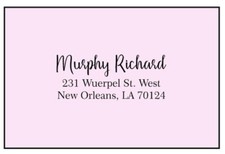 Custom Return Address Wedding Designer Self Inking Stamp,Bridal Custom Stamp