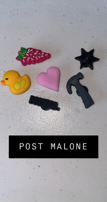 shoe charms for crocs. post malone