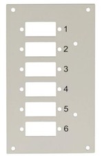 Techly Professional Pannello Frontale 6 Connessioni SC-Duplex per Box Ottico