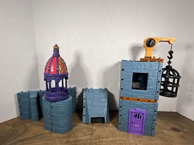 Castle Lot Fisher Price Imaginext Battle Castle Lot For Parts And Pieces- Read