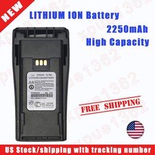 2250mAh Battery For Motorola Radio NNTN4851 CP150 CP200 PR400 EP450 HighCapacity
