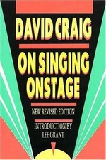 On Singing Onstage; Applause Acting Serie- David Craig, 9781557830432, paperback