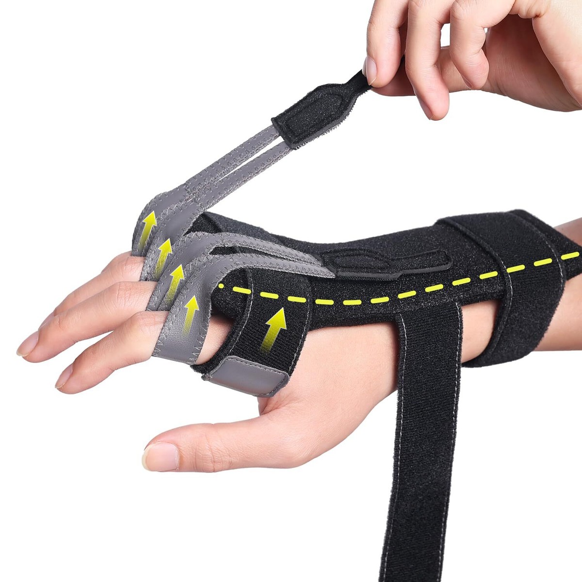 Radial Nerve Palsy Brace Splint for Finger Extension Wrist Drop 