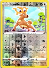 Stantler 208/264 Uncommon Fusion Strike Pokemon Reverse Holo LP