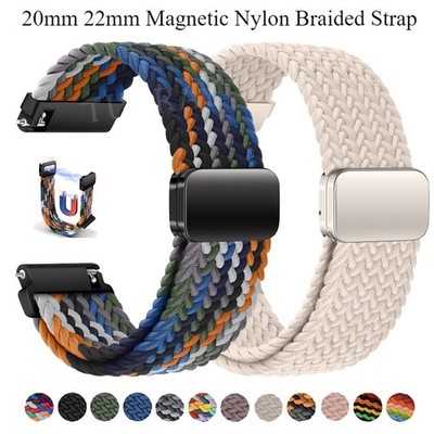 Nylon Armband Für Huami Amazfit GTS 3 2 2E 4 mini GTR 4 42 47MM Bip 5 3 S U Lite