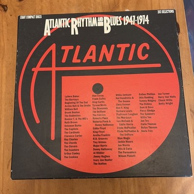 Atlantic Rhythm & Blues 1947-74 CD Various Artists. 8 Cd BoxSet