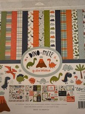 Echo Park - DINO-MITE - 12x12 Collection Kit Scrapbook Papers Stickers