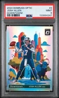 2024 PANINI DONRUSS OPTIC DOWNTOWN! #2 JOSH ALLEN PSA 9