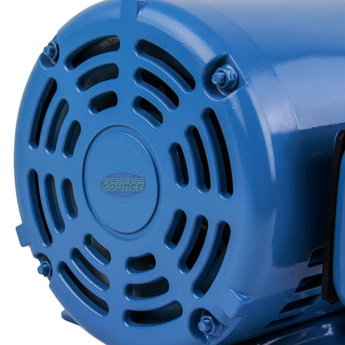 2 HP 3 Phase Electric Motor 1800 RPM 145T Frame ODP Open Drip Proof 230/460V - Picture 6 of 8