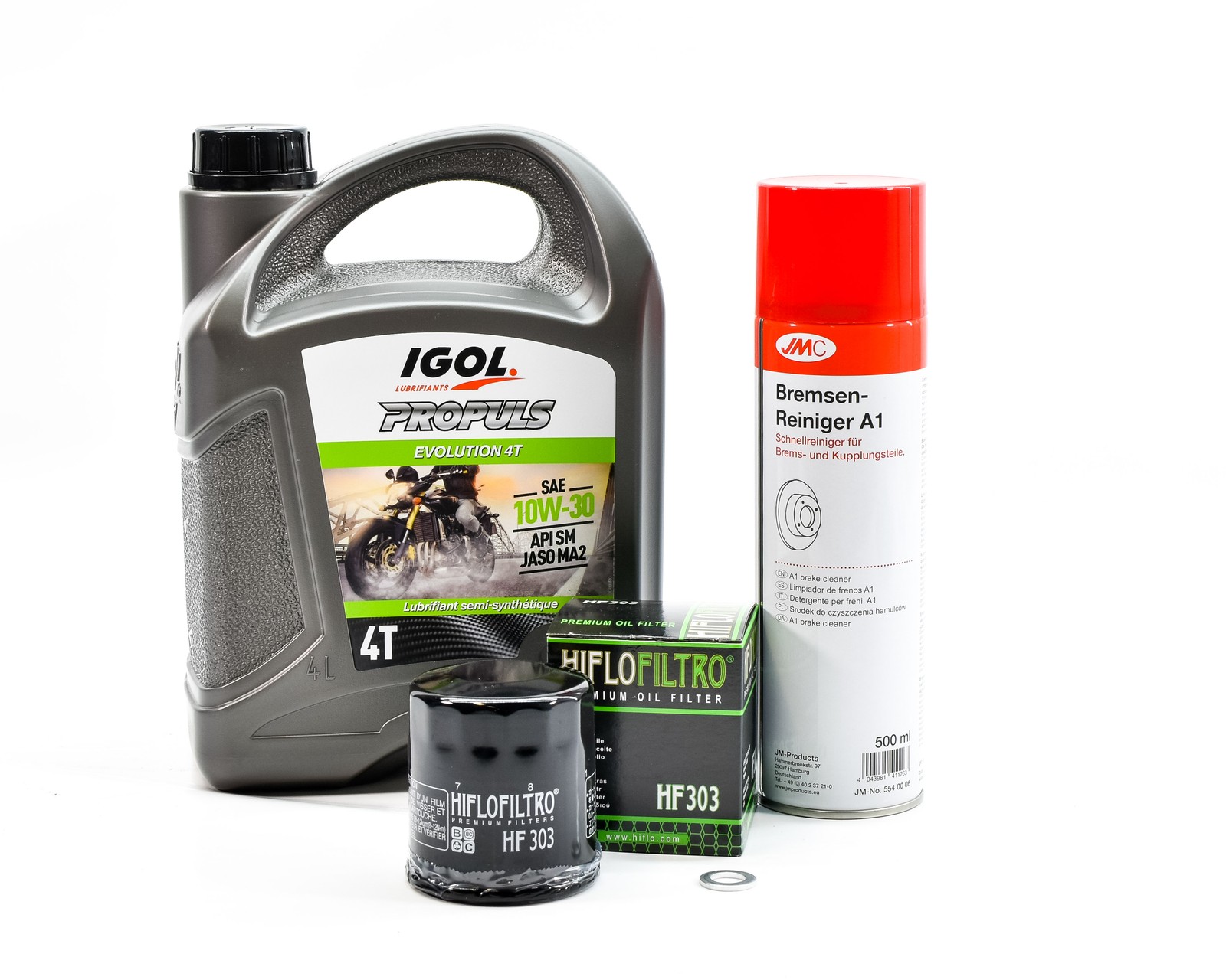 Kit vidange HONDA RVF 750 R pour hivernage et révision mécanique 1994-1997