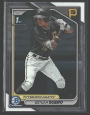 2024 Bowman #BCP-63 Estuar Suero Chrome Prospects