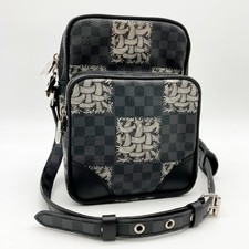 Louis Vuitton Amazon Christopher Nemeth Graphite Shoulder Bag 534009